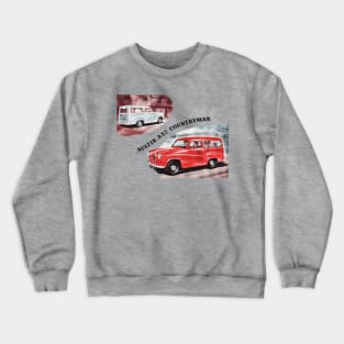 AUSTIN A35 COUNTRYMAN - advert Crewneck Sweatshirt